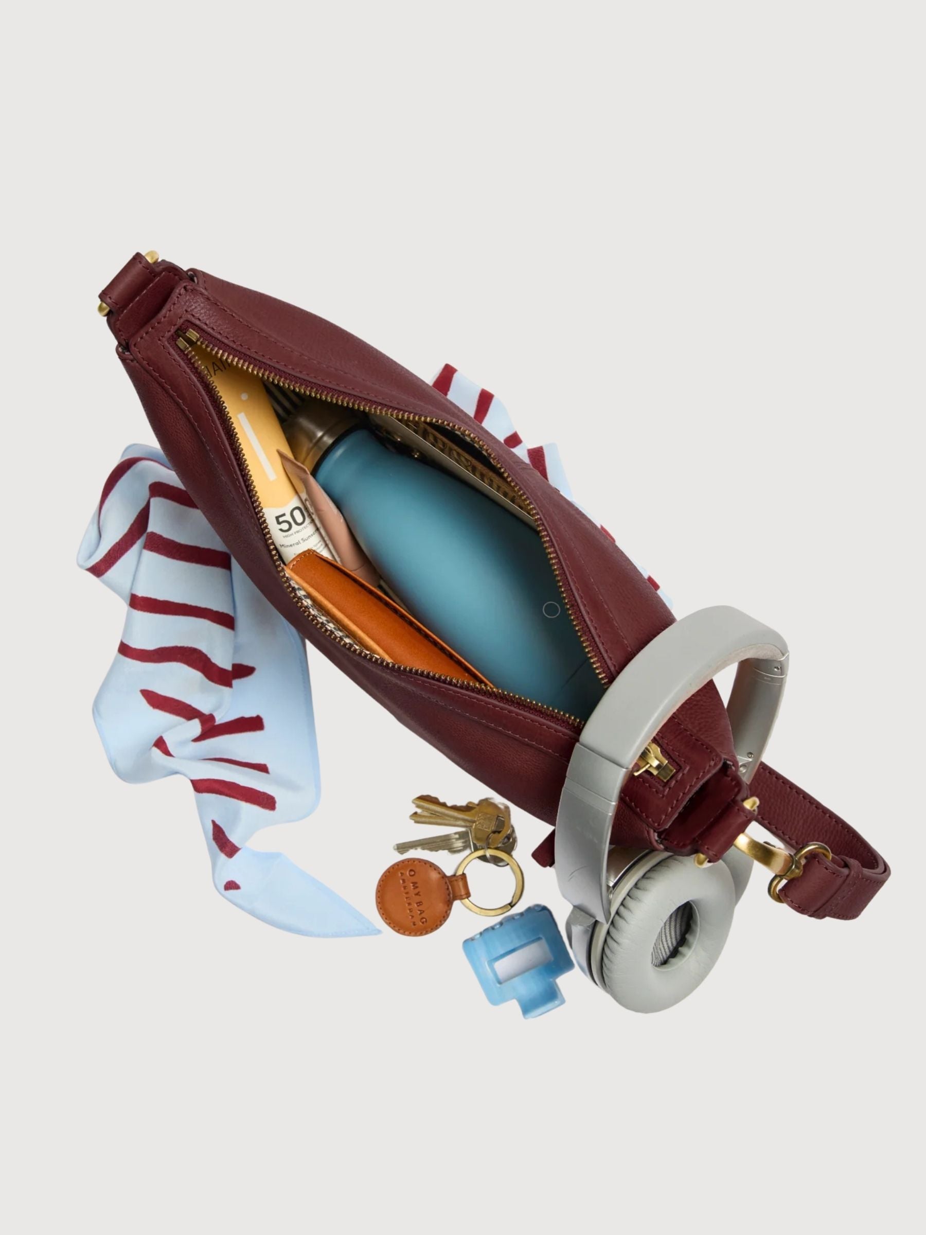 Bag Leo Twisted Dark Red | O My Bag