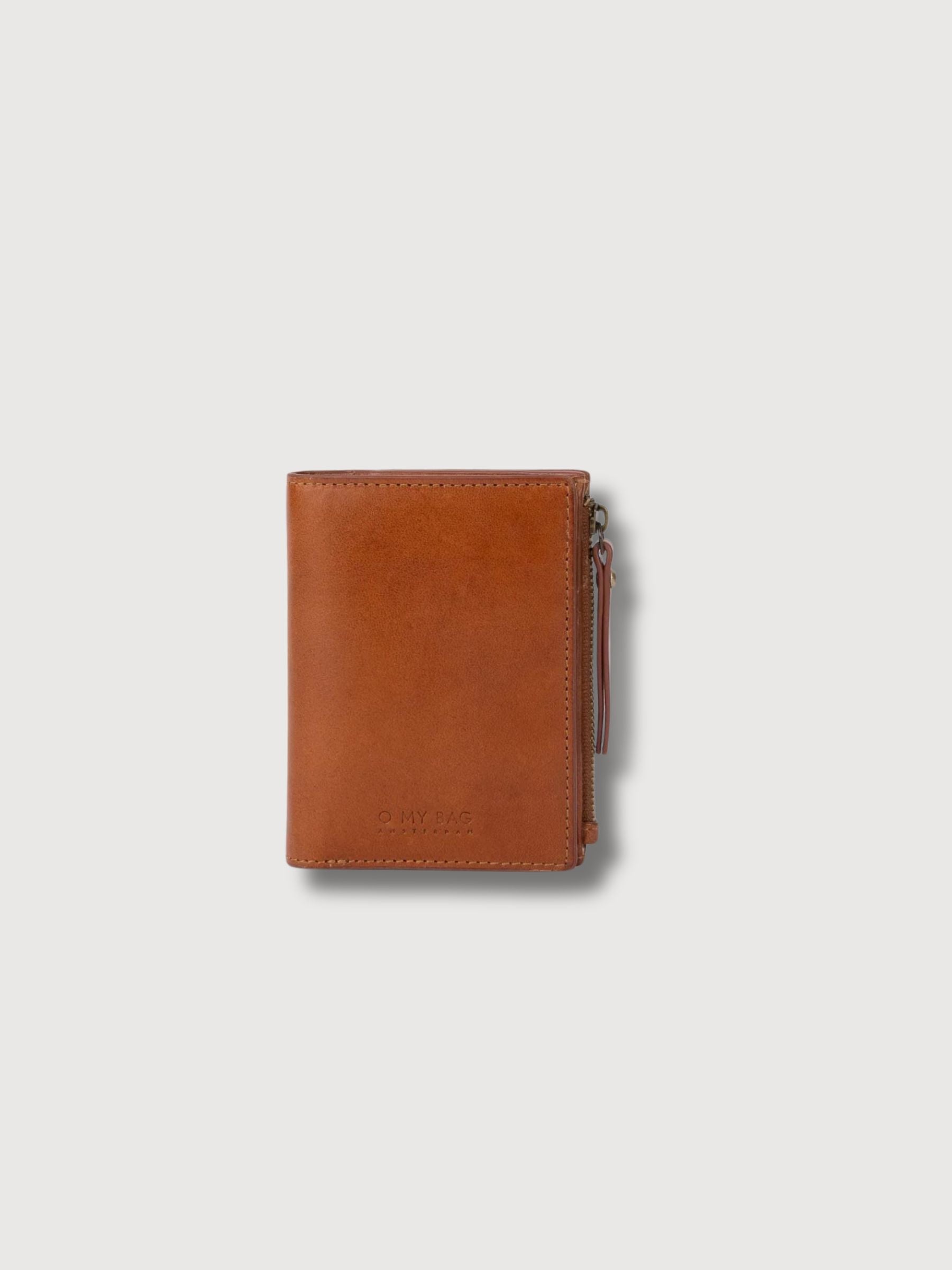 Jamie Wallet - cognac classico in pelle