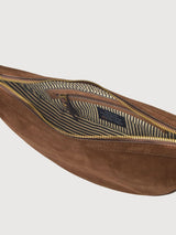 Leo Crossbody-Tasche aus klassischem, schokoladenbraunem Leder | O MY BAG