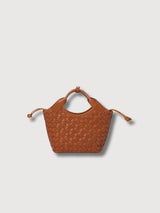 Bag Mara Mini Cognac Woven Classic | O My Bag