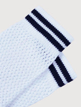 Socken Net Weiß Frau | Ooley