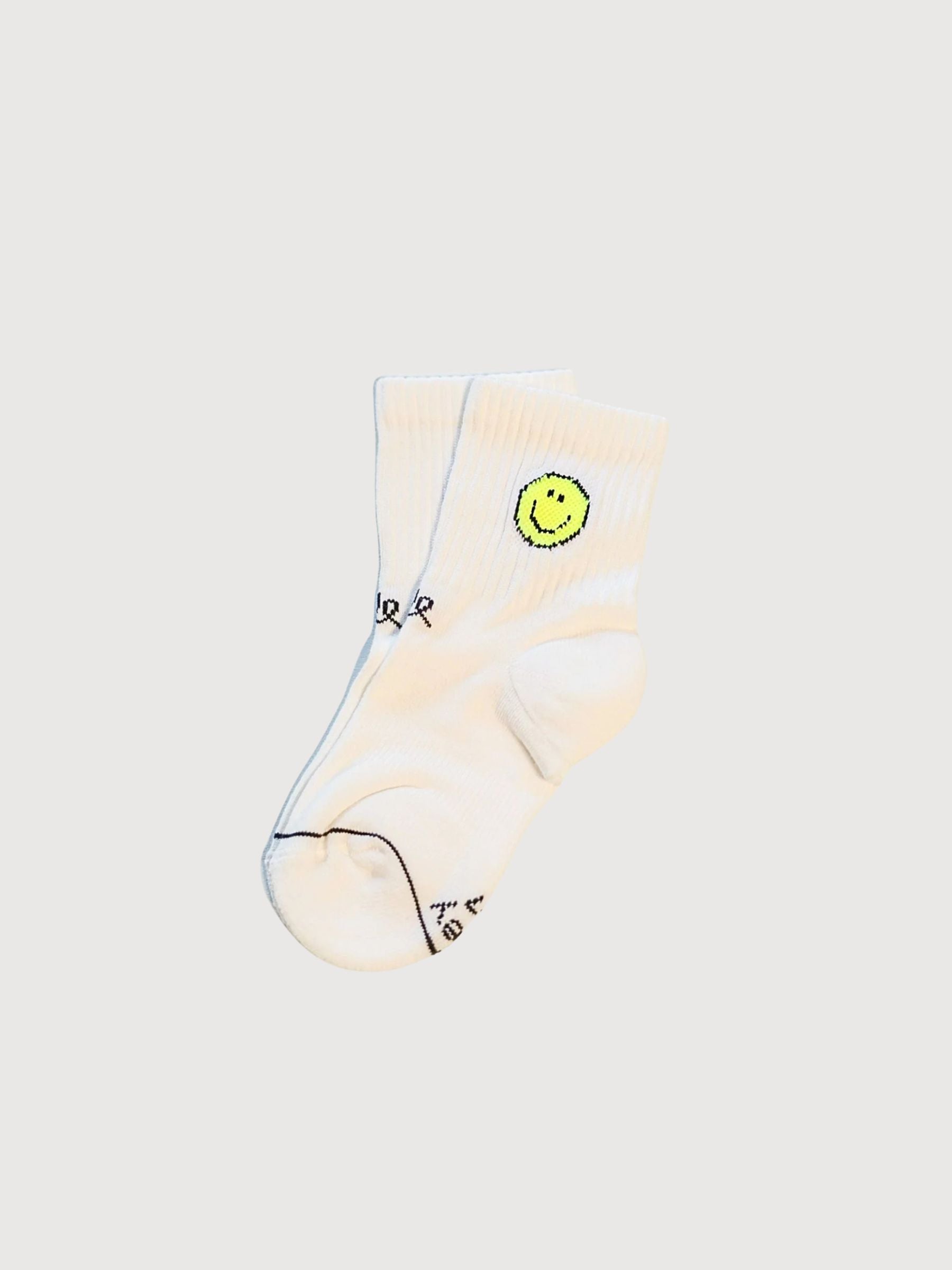 Calzini Icons Smile Neon Green Kids | Ooley