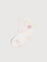 Socks Icon Glitter Love Kids Light Purple | Ooley
