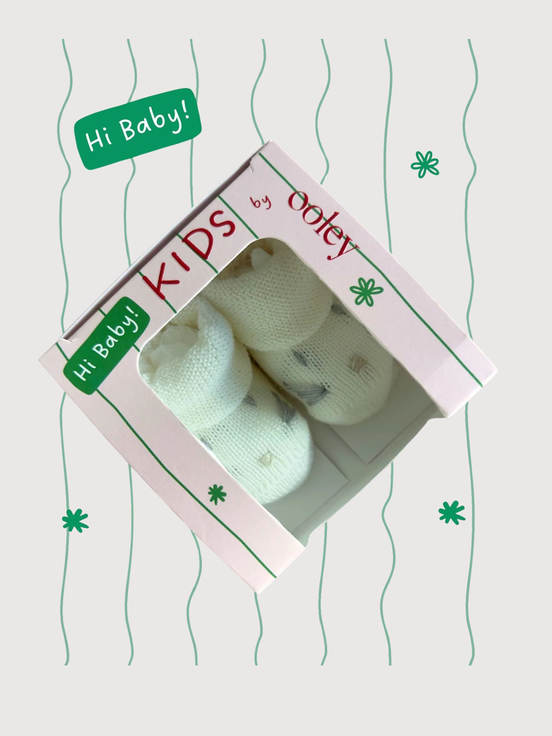 Babyschuhe Maus Offwhite | Ooley