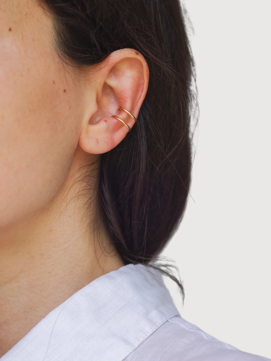 Orecchino a doppio strato | Rays&Riches