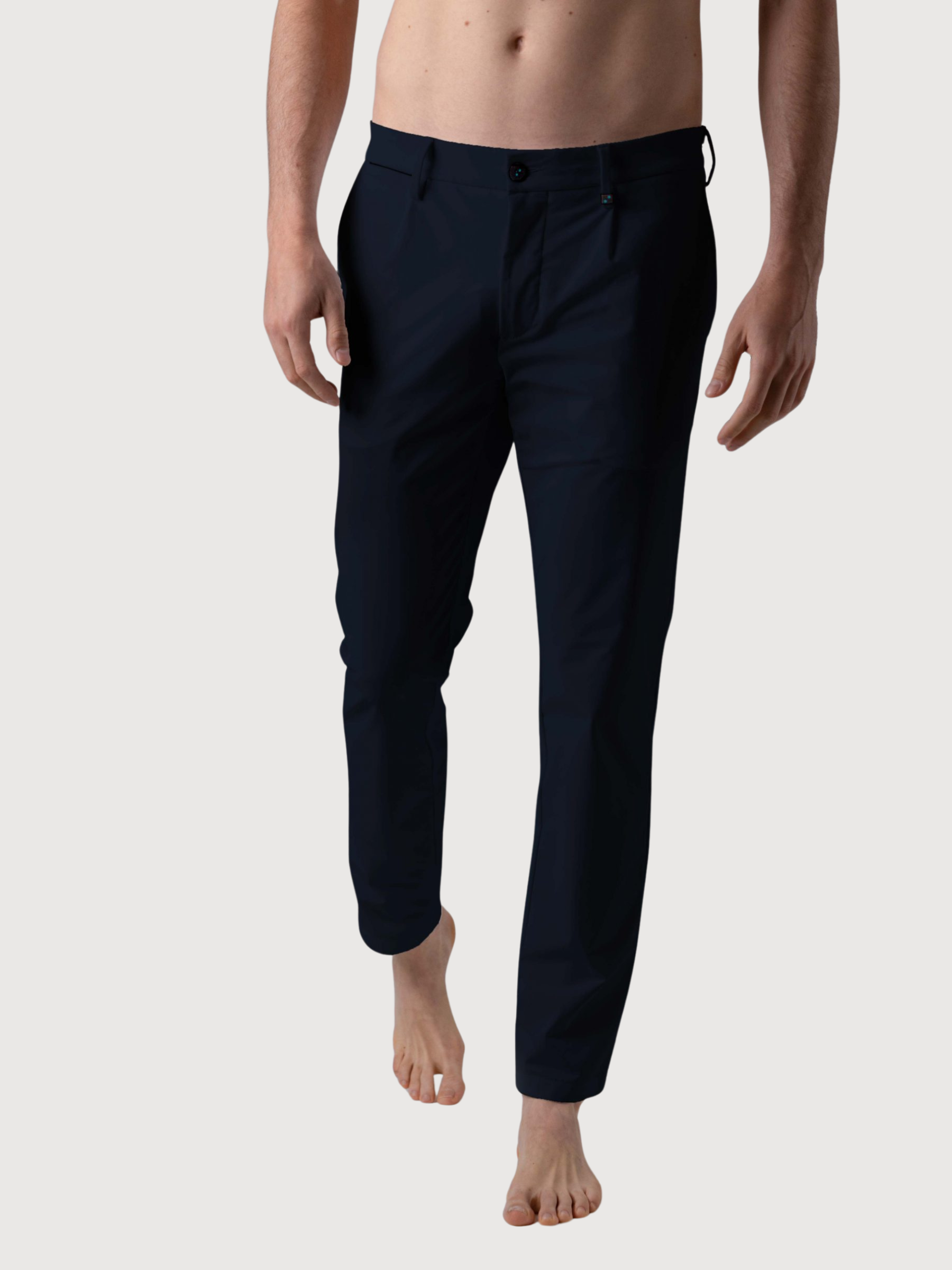 Trouser Ultra Fit Dark Blue Man | Re-lax