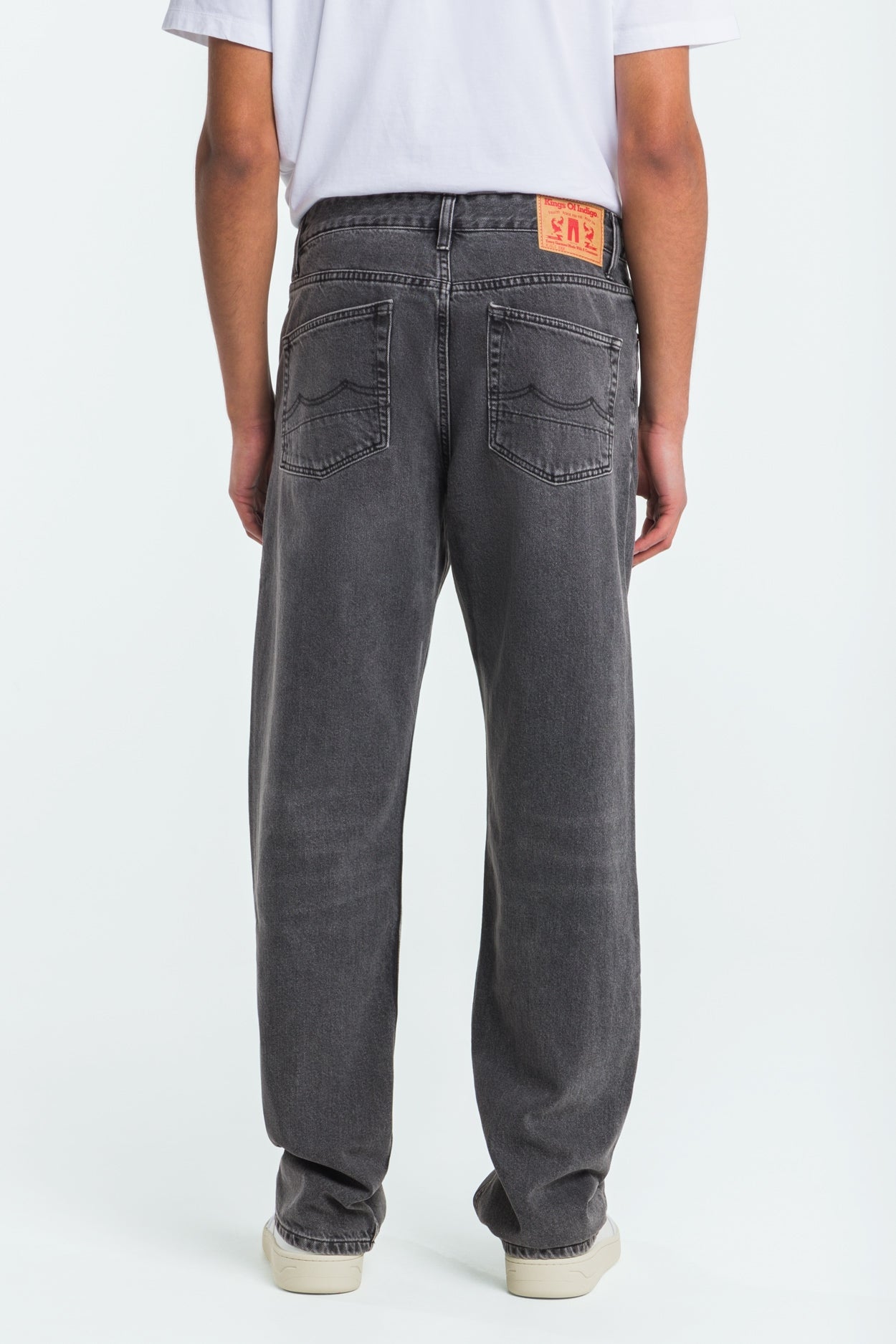 Jeans Roy Holo Grey Worn Uomo | Kings Of Indigo