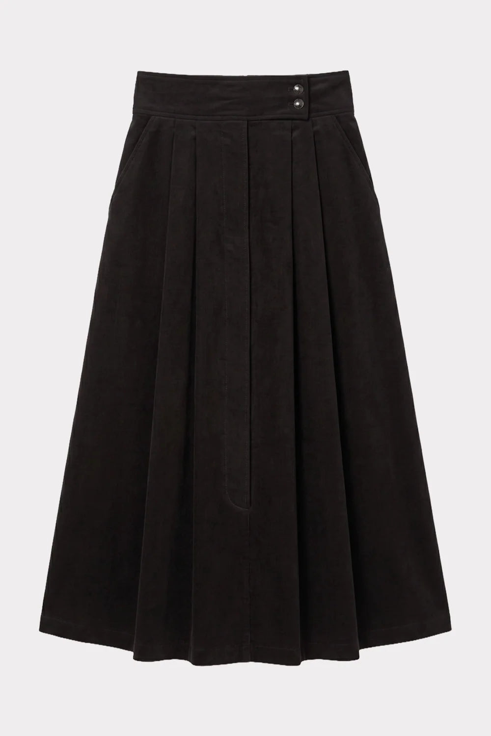 Velvet Skirt Rada Braun | Feli & Hans