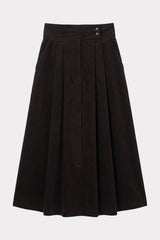 Velvet Skirt Rada Braun | Feli & Hans