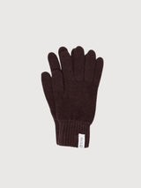 Anita Women's Gloves in Recycled Cashmere – Coffee Brown | Rifò