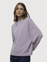 Marilena Women's Sweater in Cashmere – Lavender Lilac | Rifò