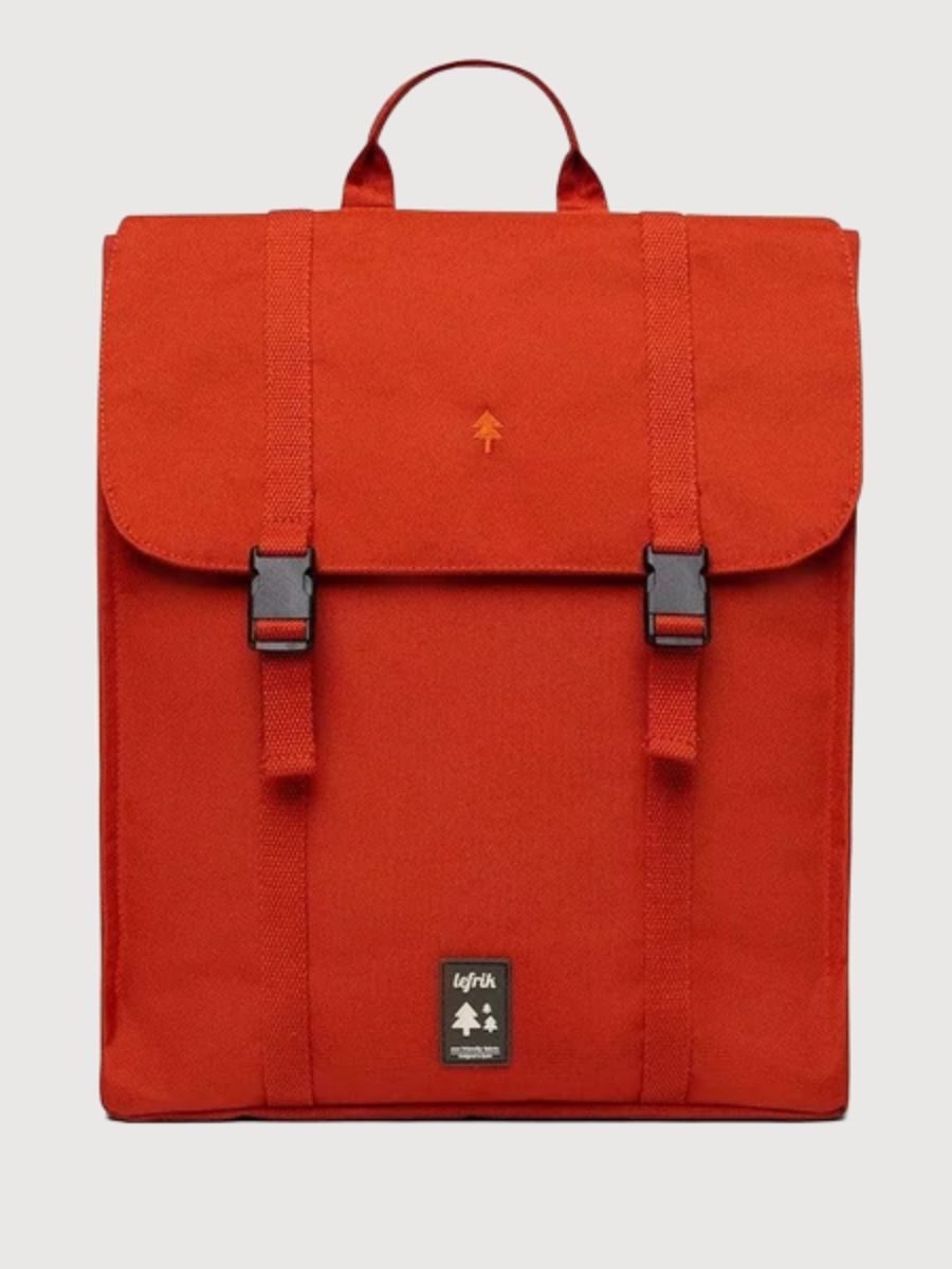 Backpack Handy Rust in Recycled Polyester I Lefrik