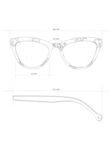 Sunglasses Colina Recycled Plastic | Parafina