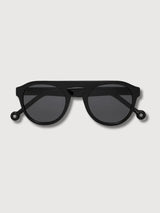 Sonnenbrille Corriente recycelter Kunststoff schwarz | Parafina