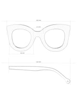 Sonnenbrille Jungla Recycling Plastik | Parafina