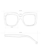 Sunglasses Oceano Recycled Plastic Black | Parafina