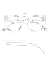 Sonnenbrille Sima Recycelter Kunststoff | Parafina