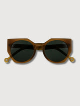 Sunglasses Sima Recycled Plastic Olive | Parafina