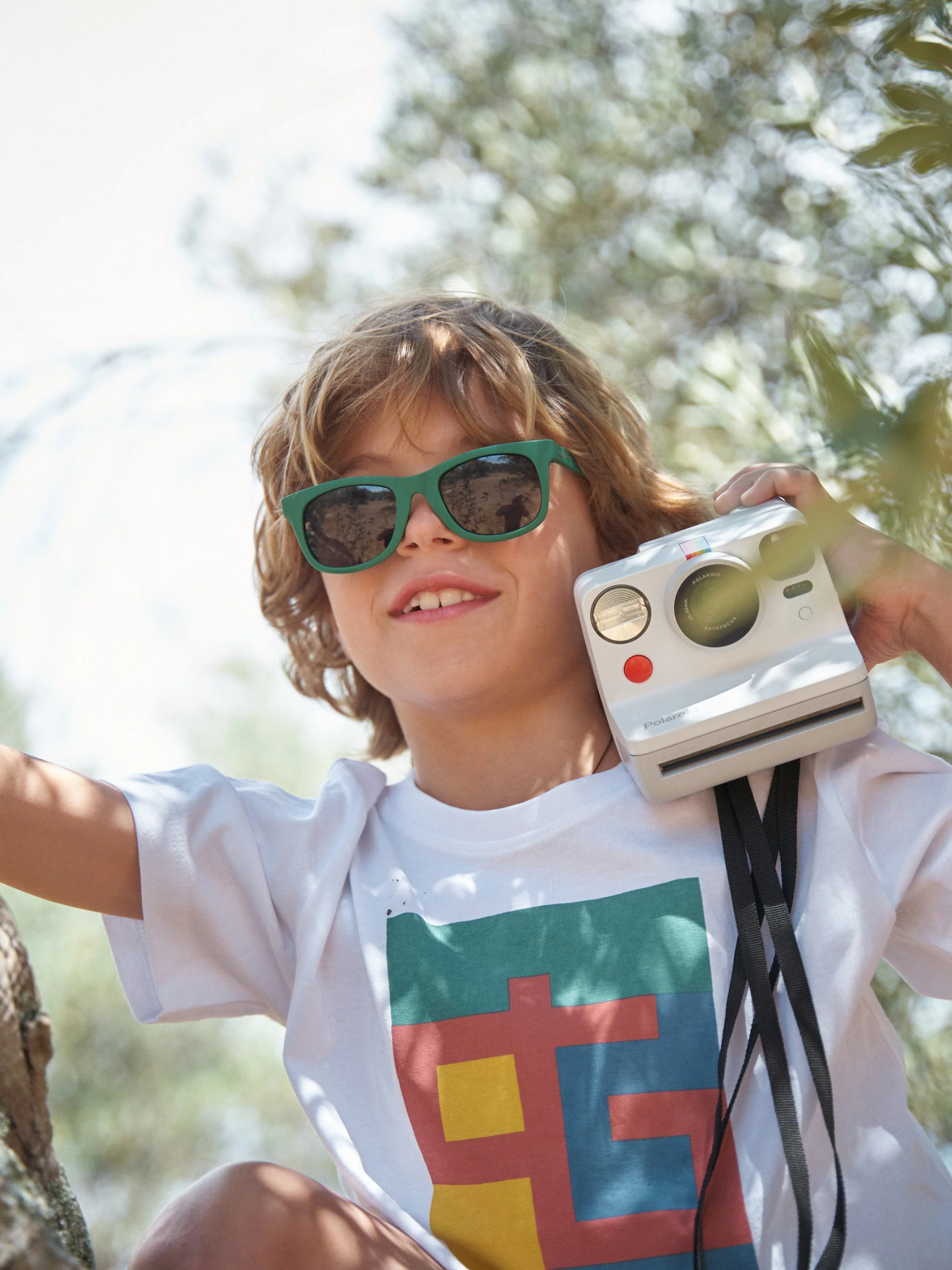 Sunglasses Pingueino Dark Green Kids | Parafina