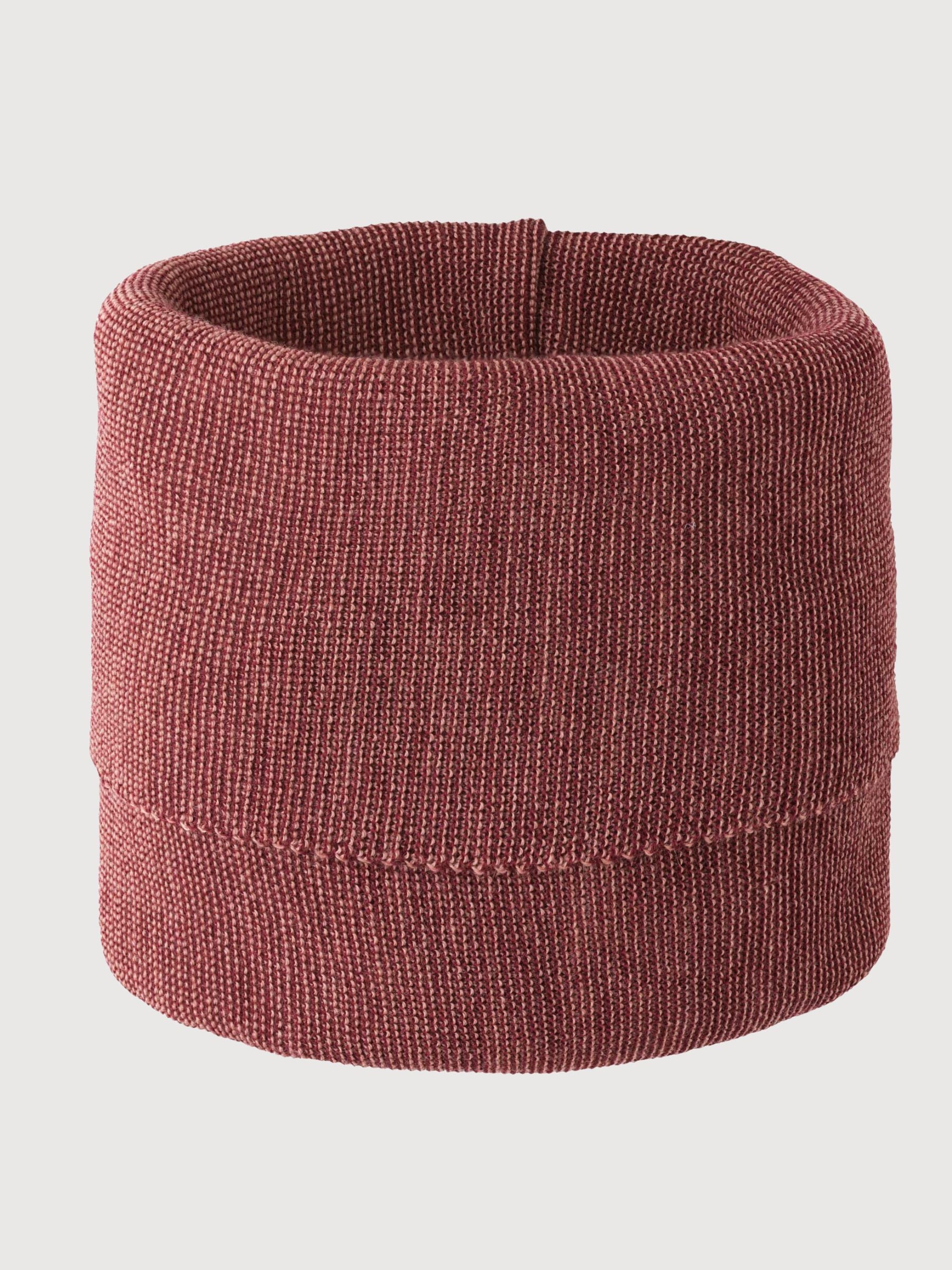 Schlauchschal Dunkelrosa Babywolle | Disana