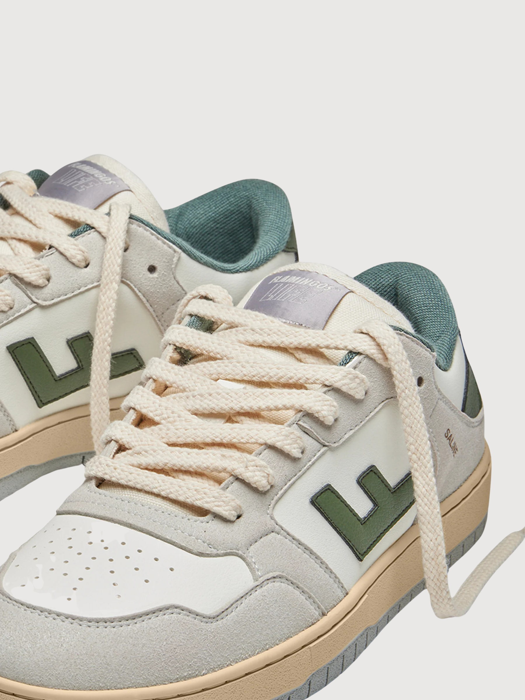 Sneakers Saline Green | Flamingos  Life
