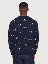 Pullover Feelings Jacquard Multicolor Man | Mazine