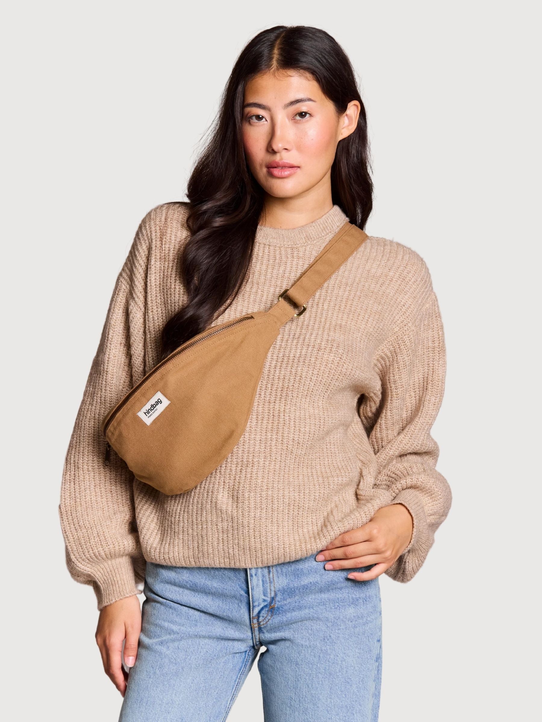 Sasha Cannelle organic cotton fanny pack | Hindbag