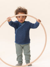 Melange Jacket Dove Blue-Indigo