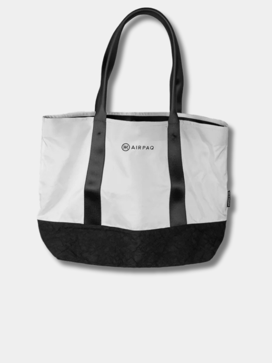 Shopper Deluxe White Recycled Airbag | Airpaq