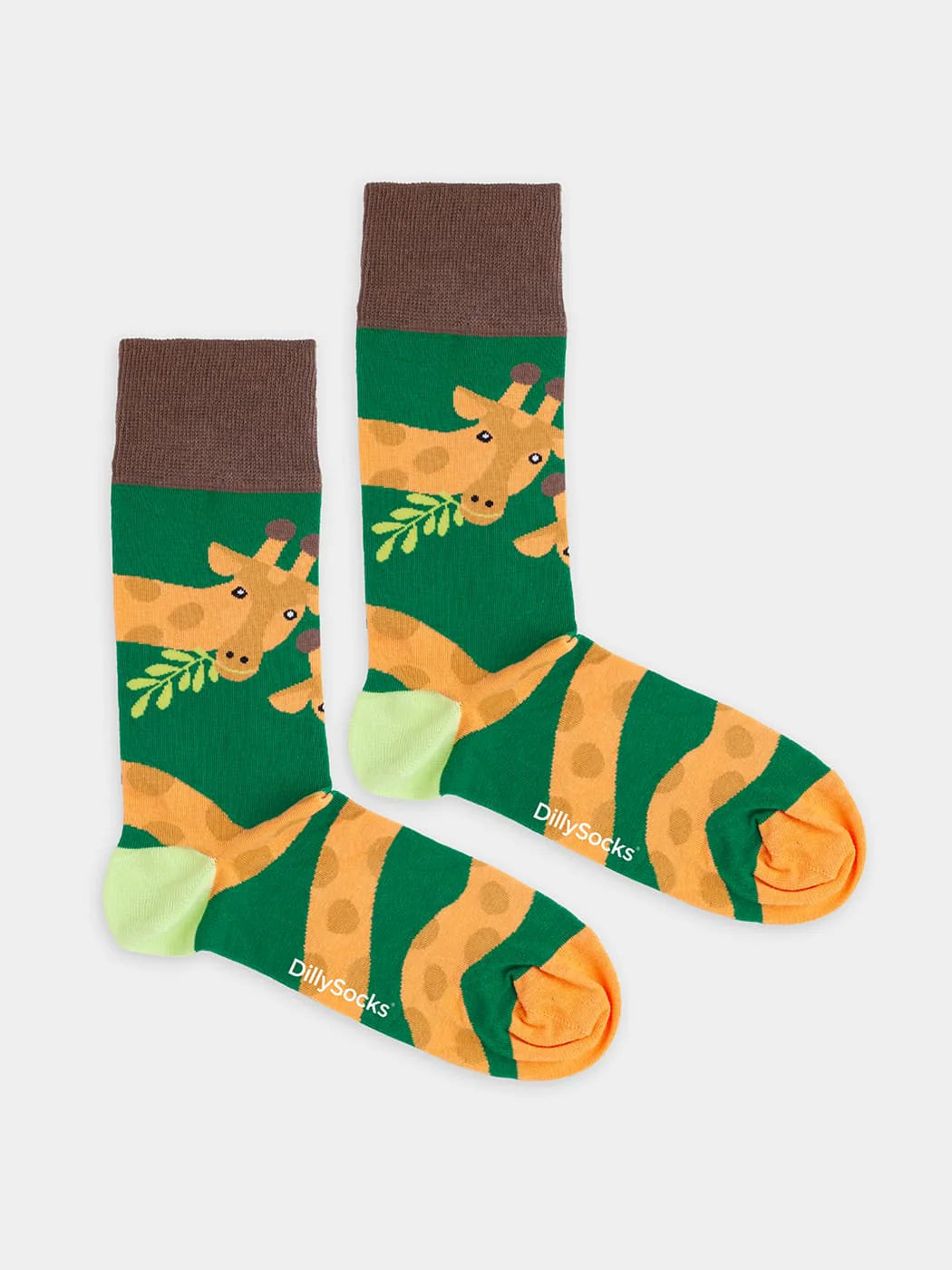 Calzini verdi a collo lungo | Dilly Socks