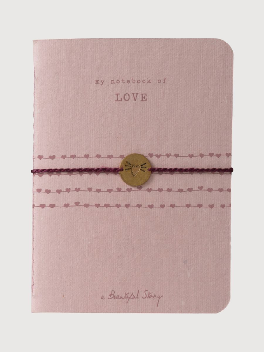 Storybook 'Love' Pink with Jewellery I A Beautiful Story