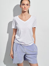 Pantaloncini in spugna stampata Baby Lavender | Another Brand