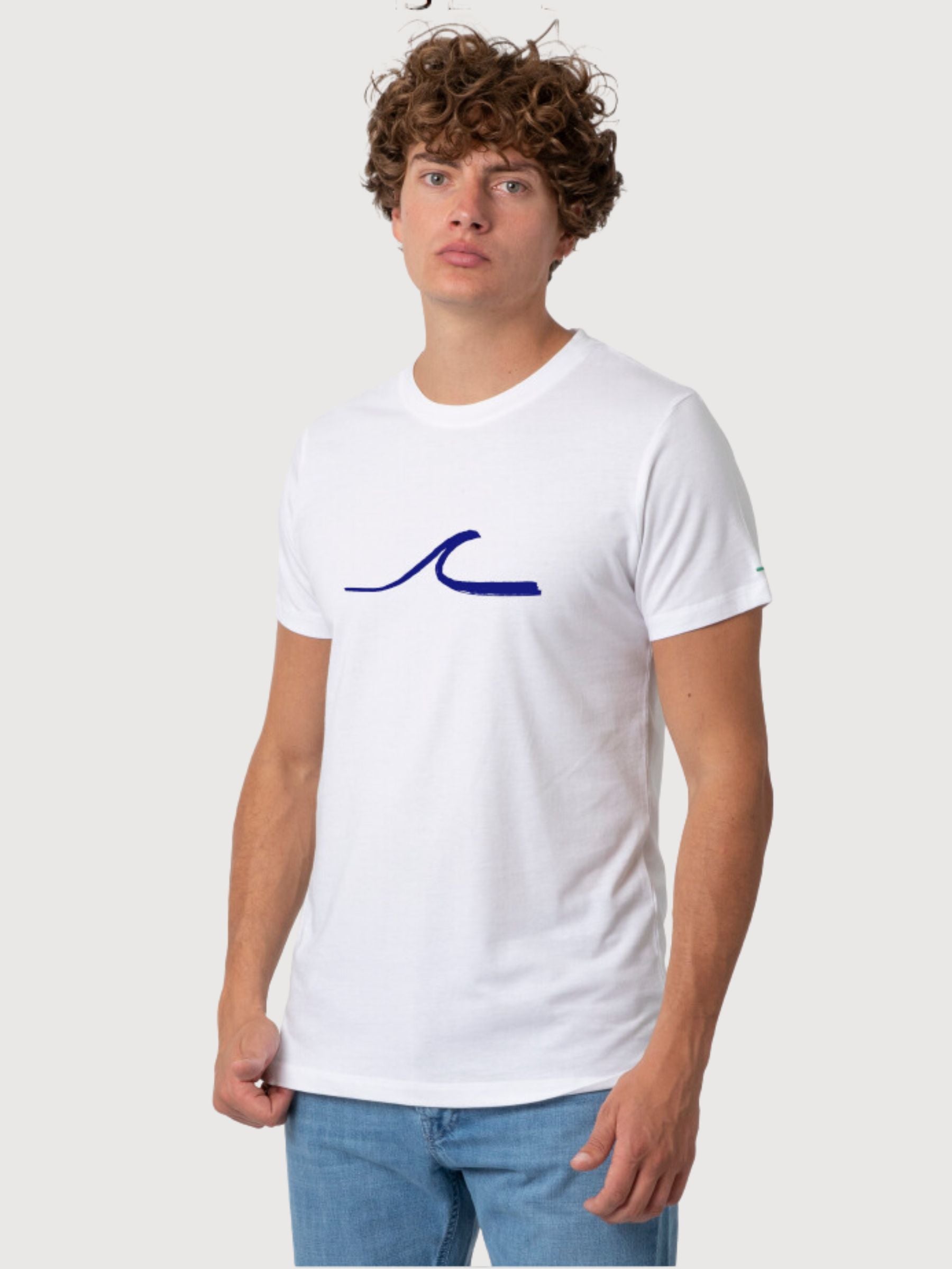 Daniel T-shirt Wave White | Re Bello