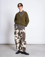 Cardigan Lena WoodyOlive Cotton Woman | Jan N June