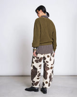 Cardigan Lena WoodyOlive Cotton Woman | Jan N June