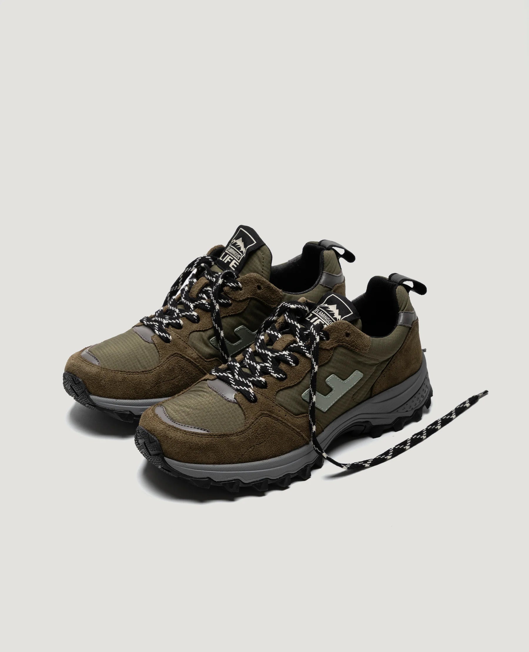 TABEI NORI OLIVE Sneakers | Flamingos Life