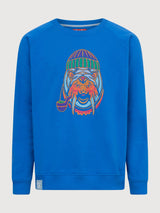 Unisex Sweatshirt Walross Bunt Blue | Derbe