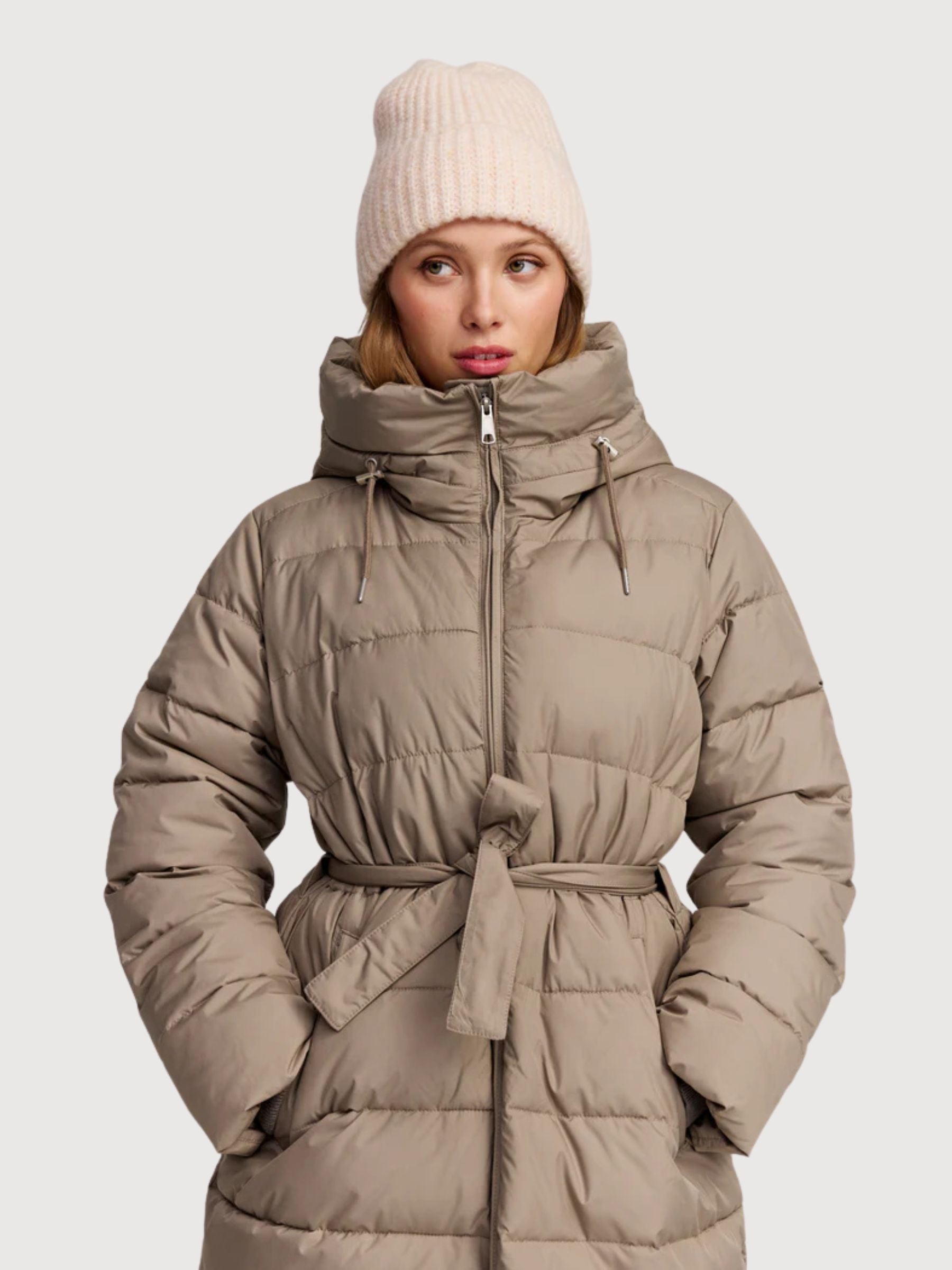 Beanie Linnea Light Pink Unisex | Makia