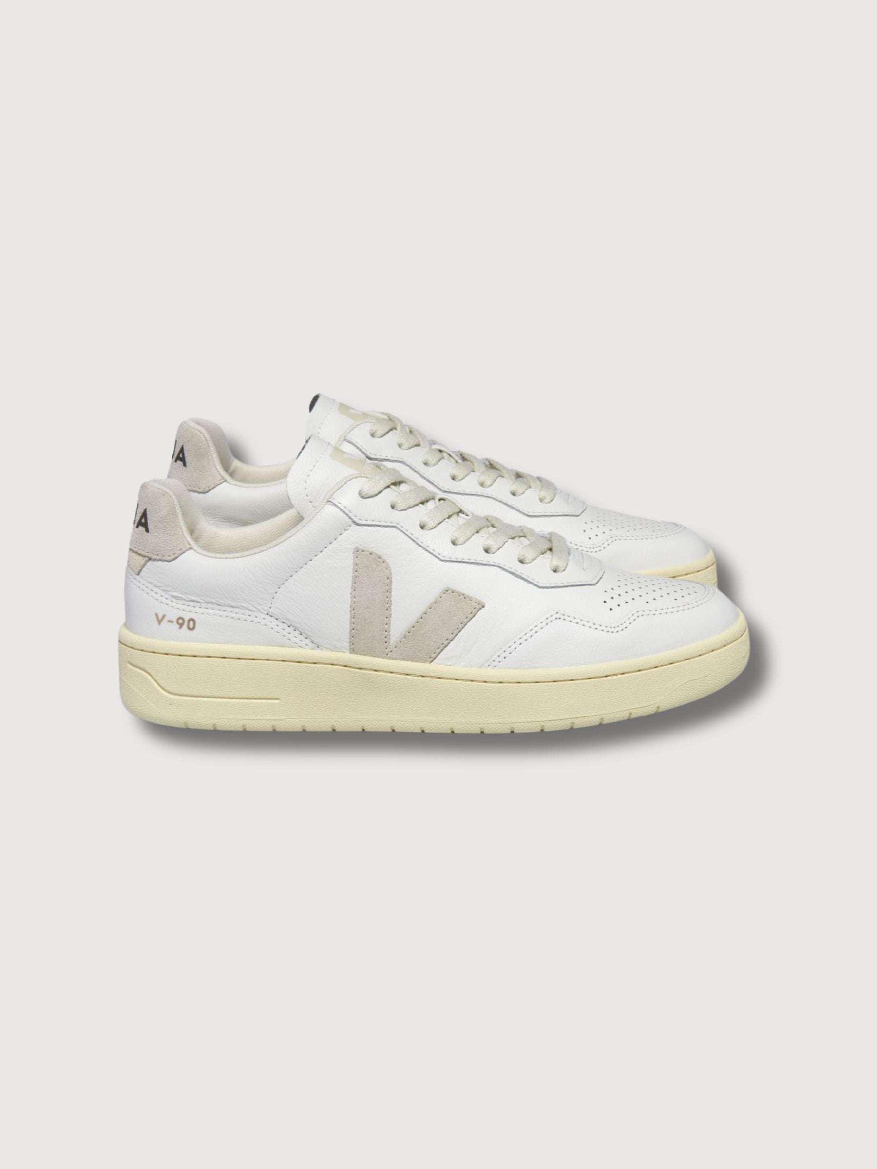 V-90 White Natural Sneakers Frauen | Veja