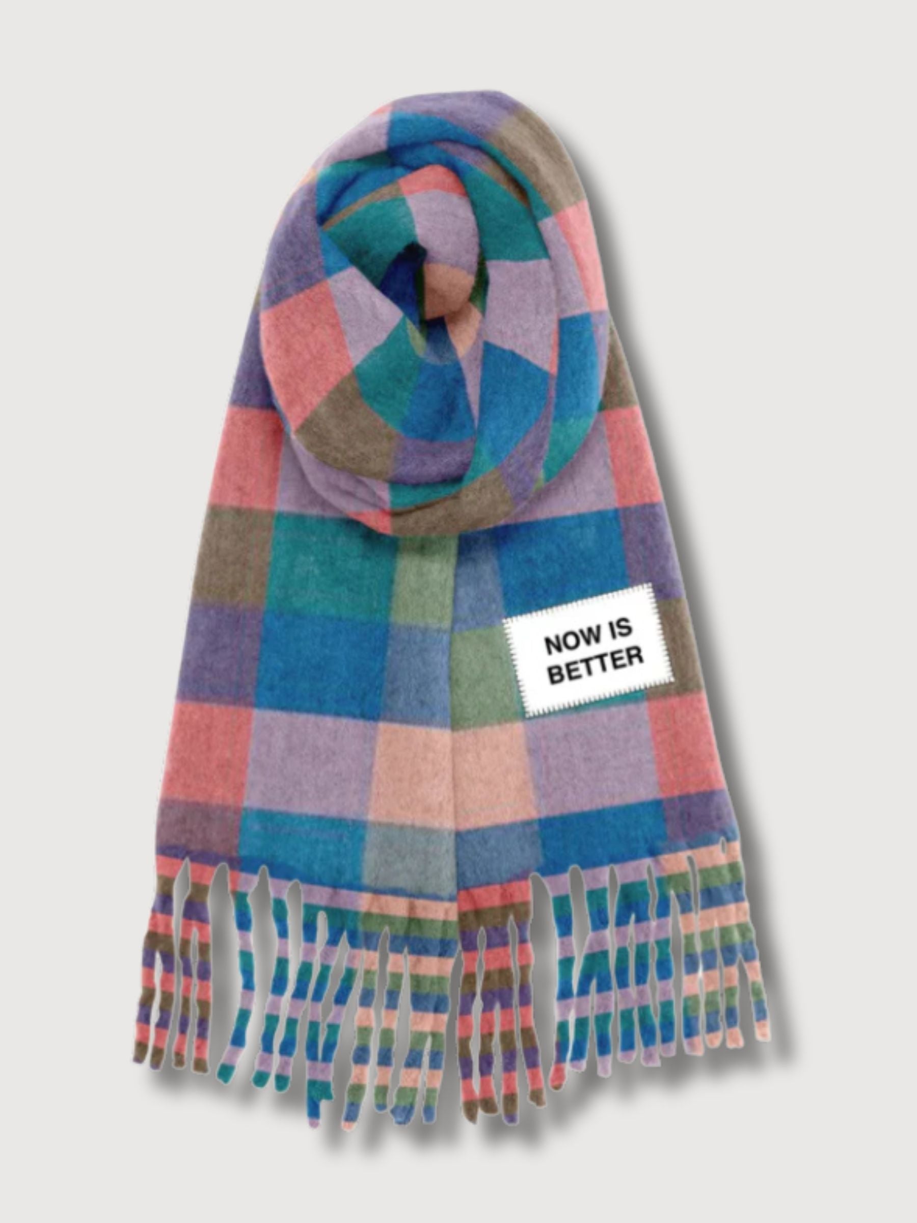 Scarf Now Is Better Multicolor Unisex | Verb To Do