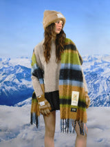 Scarf Teddy Black Multicolor Unisex | Verb To Do