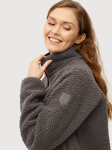 Kuschelby Fleece Jacket  Brown Woman | Derbe