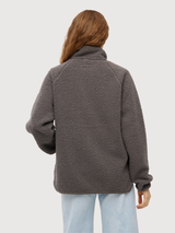 Kuschelby Fleece Jacket  Brown Woman | Derbe