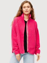 Kuschelby Fleece Jacket Azalea Pink | Derbe