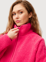 Kuschelby Fleece Jacket Azalea Pink | Derbe