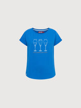 T-Shirt Die Kluegere Princess Blue | Derbe