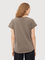 T‑Shirt “Robbenschnute” Brown Woman Cotton | Derbe