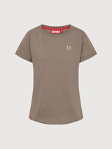 T‑Shirt „Robbenschnute“ Braun Damen Baumwolle | Derbe