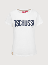 T-Shirt “Tschüss” White Woman Cotton | Derbe
