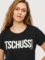 T‑Shirt “Tschüss” Jet Black Women | Derbe